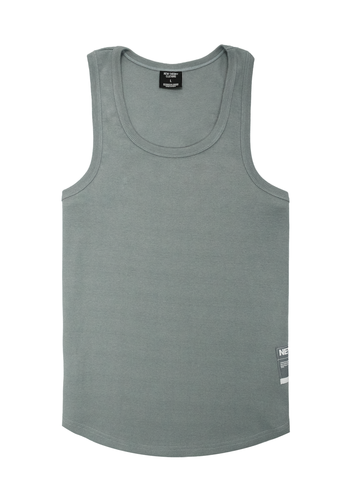 NT001 Ribbed Tank 3pk Coastal Tones